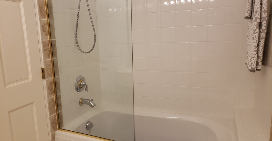 Jack and Jill Bathtub Shower Combo